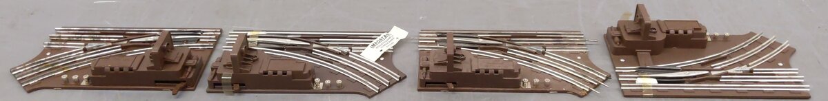 Lionel O Assorted Remote Control Switches 6-5121, 6-5122 [4] VG/Box
