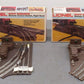 Lionel O Assorted Remote Control Switches 6-5121, 6-5122 [4] VG/Box