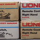 Lionel O Assorted Remote Control Switches 6-5121, 6-5122 [4] VG/Box