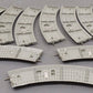 Lionel 6-12015 FasTrack O36 45-Degree Curved Track [12]