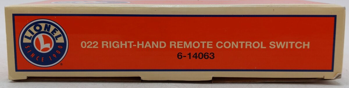 Lionel 6-5132 O O31 Right Hand Remote Control Switch Turnout VG