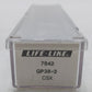 Life Like 7842 N Scale CSX GP-38-2 Powered Diesel Locomotive #6638 VG/Box