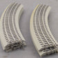 Lionel 6-12015 FasTrack O36 45-Degree Curved Track [6] VG
