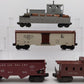 Lionel 6419, 6456, 6225, 36621 & 6037 O Gauge Freight & Operating Cars [5] VG/Box