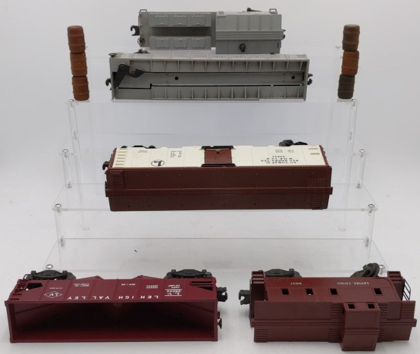 Lionel 6419, 6456, 6225, 36621 & 6037 O Gauge Freight & Operating Cars [5] VG/Box