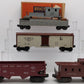 Lionel 6419, 6456, 6225, 36621 & 6037 O Gauge Freight & Operating Cars [5] VG/Box