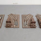 Lionel O Assorted Remote Control Switches 5-5121, 5-5122 [4] VG/Box