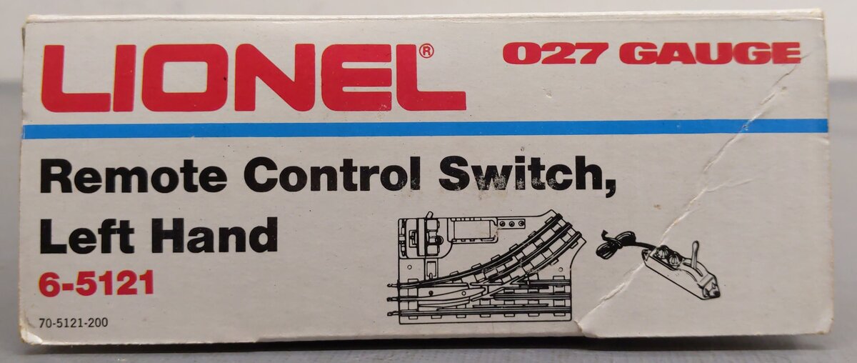 Lionel O Two Left Remote Control Switches 6-5121 [2] VG
