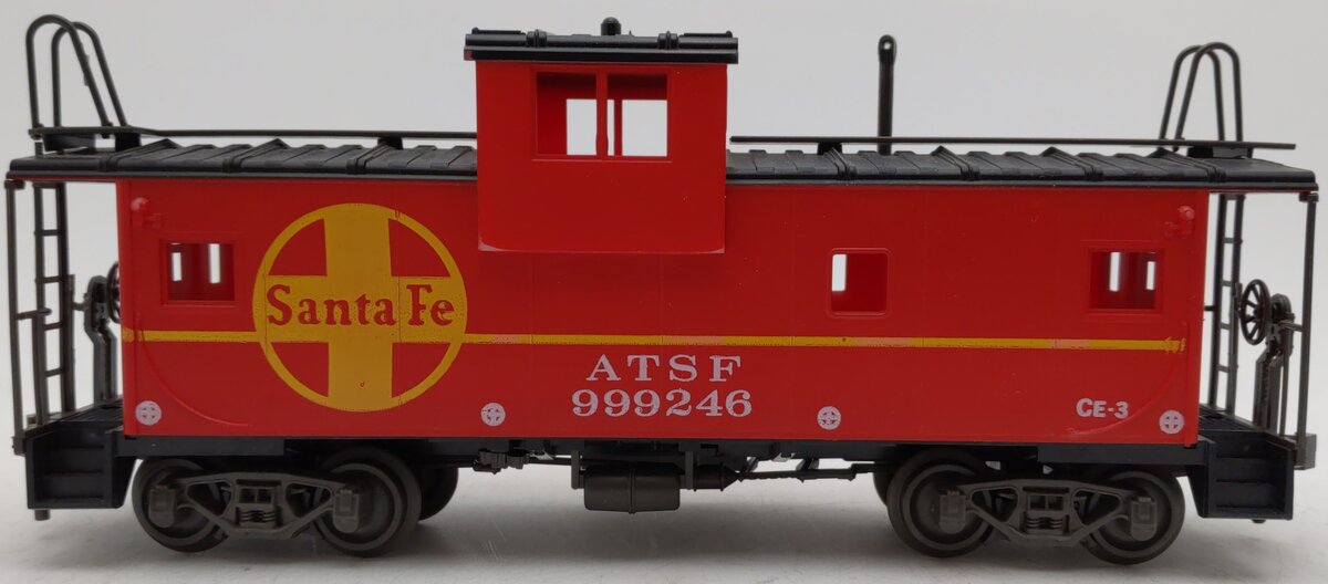 Atlas 6231 O Scale Santa Fe Caboose #999246- 2-Rail EX/Box