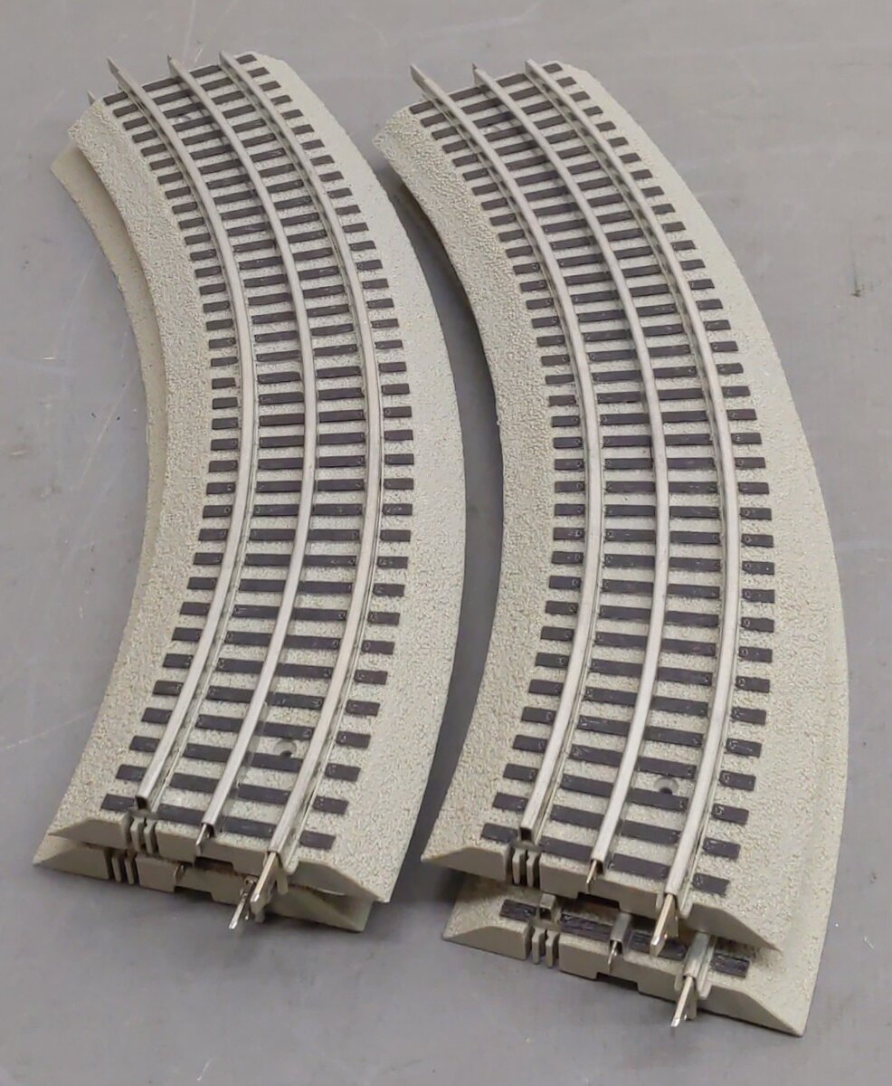 Lionel 6-12033 O36 Scale Curved Track FasTrack (Pack of 4) EX/Box