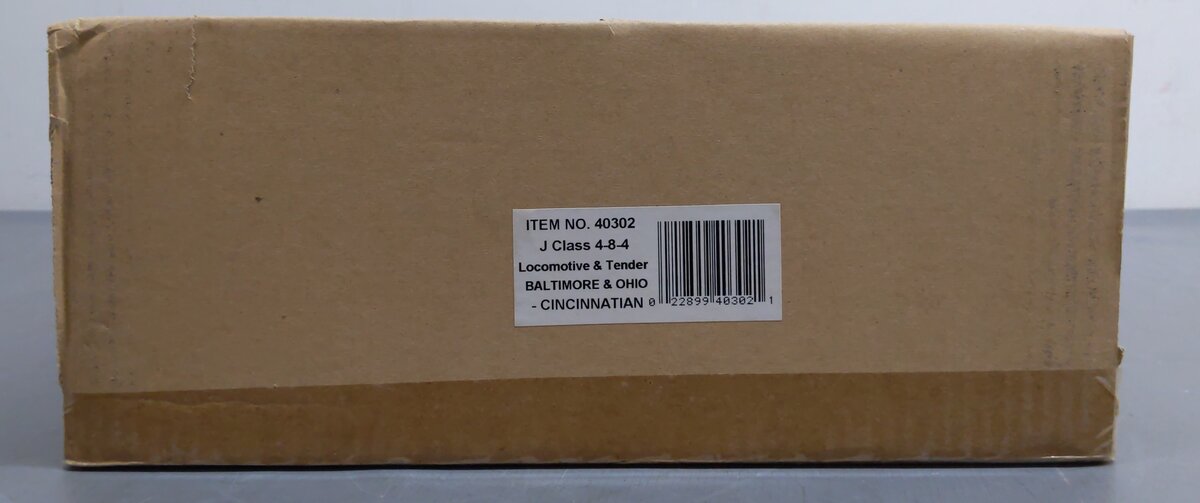 Williams 40302 B&O 4-8-4 J-Class Steam Locomotive #5303 MT/Box