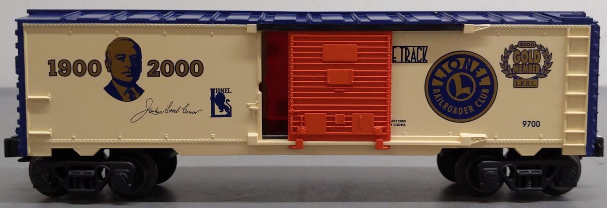 Lionel 6-19991 O Gauge LRRC Gold Member Box Car EX/Box