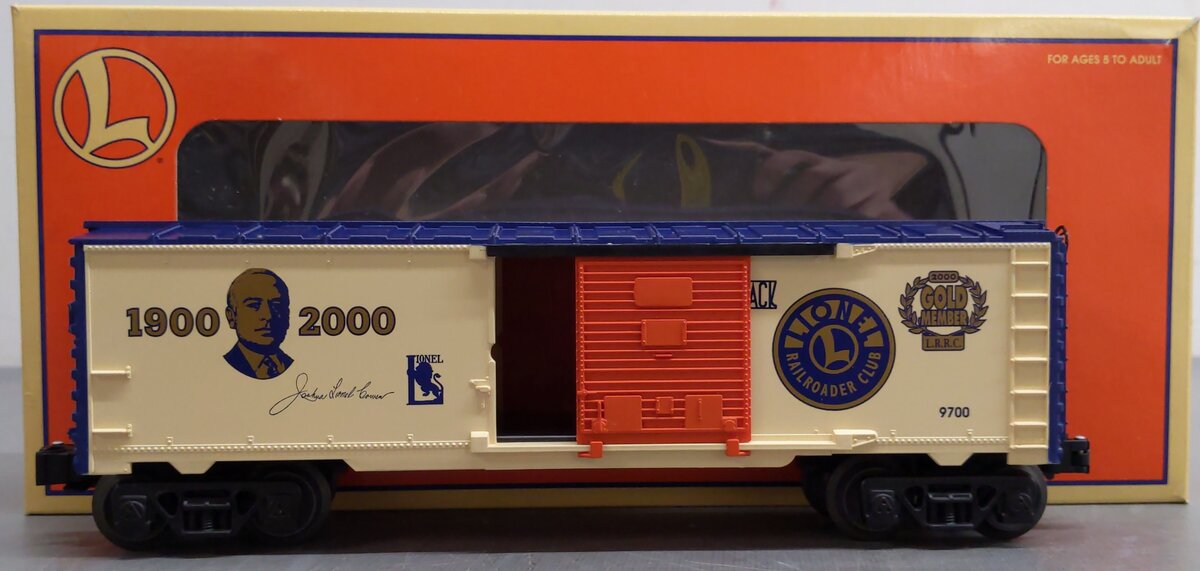 Lionel 6-19991 O Gauge LRRC Gold Member Box Car EX/Box