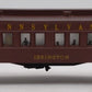 Lionel O Gauge Vintage Pennsylvania Railroad "Irvington" Passenger Car #2625