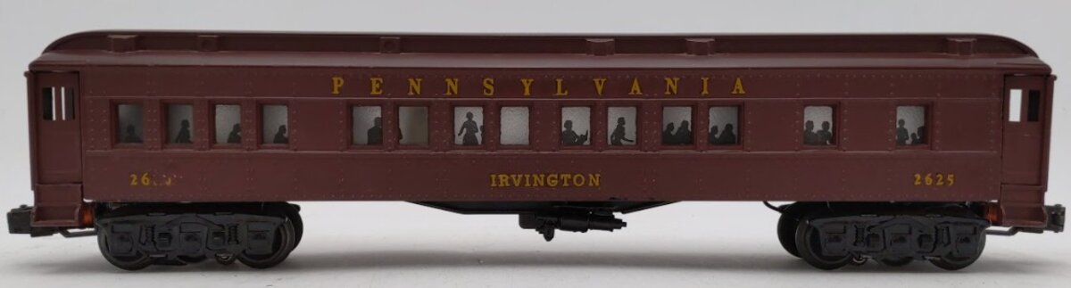 Lionel O Gauge Vintage Pennsylvania Railroad "Irvington" Passenger Car #2625