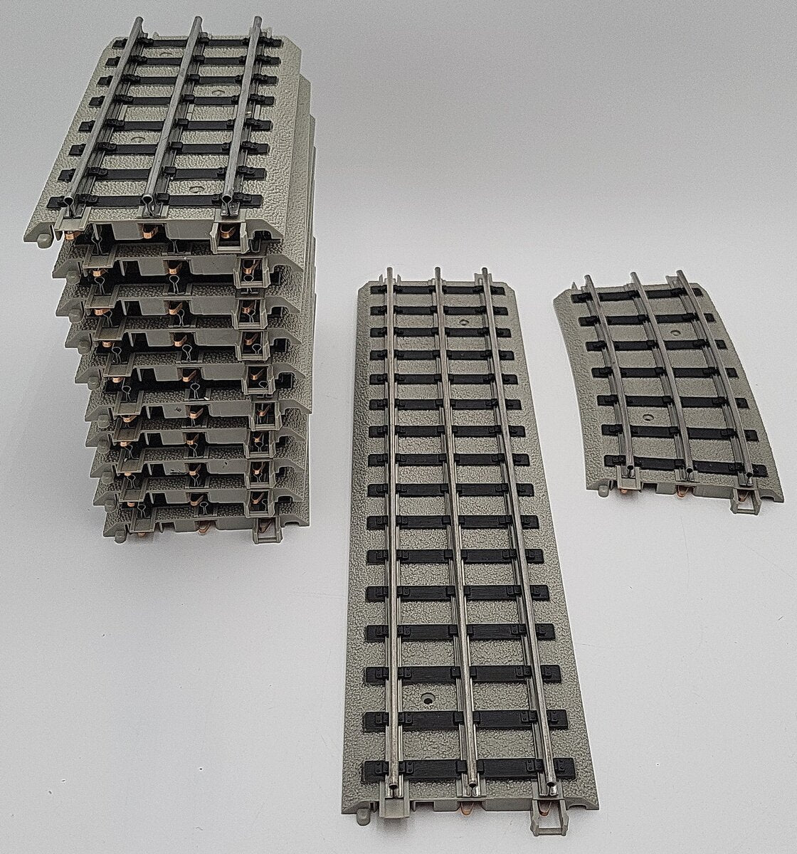 MTH Std Gauge RealTrax Track Assortment: 11-99002, 11-99001-4, 11-99073-4 [12] LN