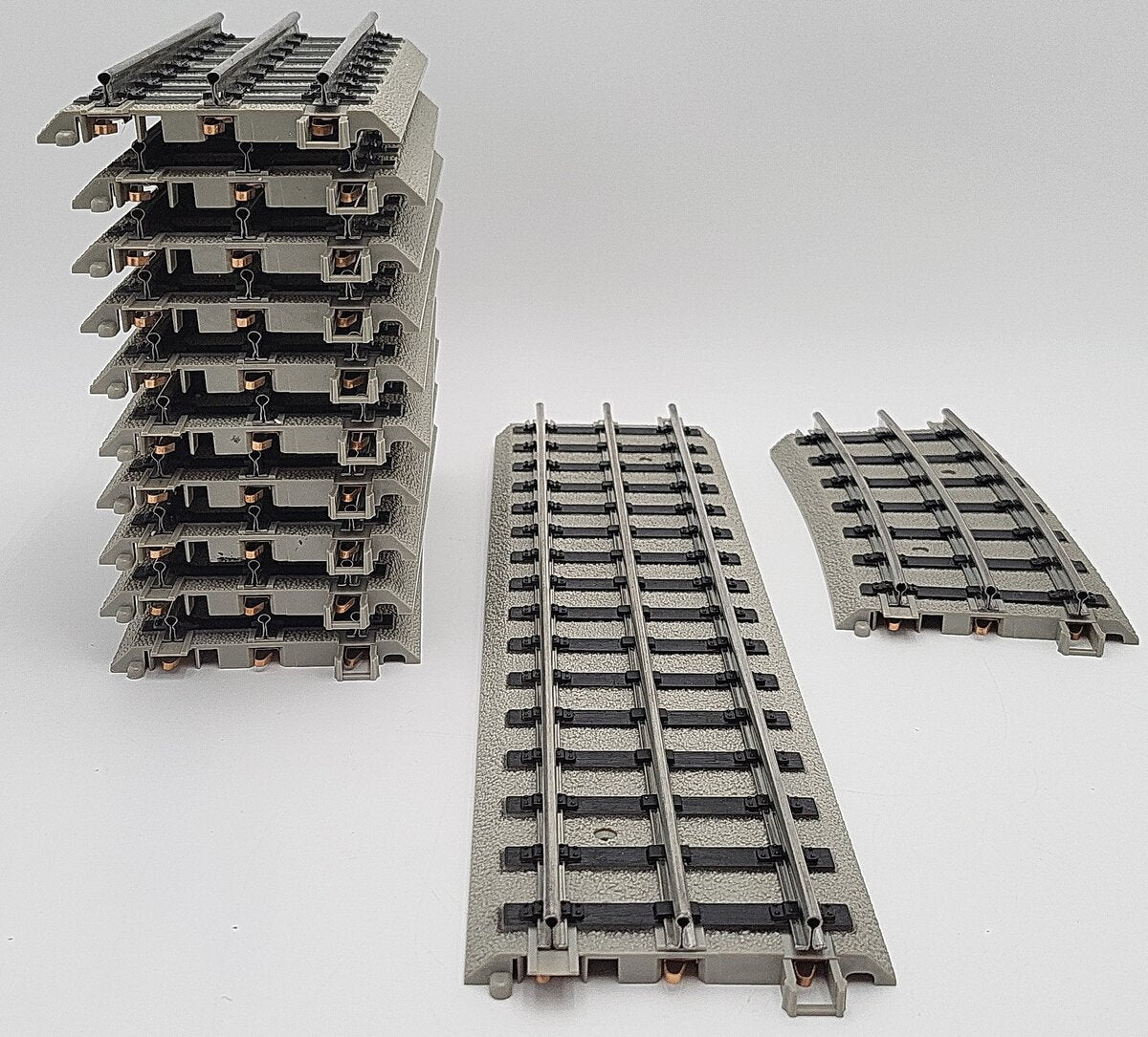 MTH Std Gauge RealTrax Track Assortment: 11-99002, 11-99001-4, 11-99073-4 [12] LN