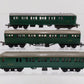 Tri-Ang Assorted OO Scale London Midland & Scottish Motor Coach & Coach cars [3] EX/Box