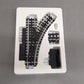 K-Line K-0764 O SuperSnap 31" Right Hand Remote Switch Turnout EX/Box