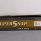K-Line K-0763 O SuperSnap 31" Left Hand Remote Switch Turnout EX/Box