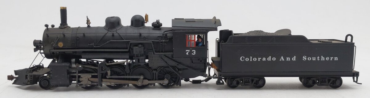 Bachmann HO Scale Custom Colorado & Southern Steam Locomotive & Tender w/DCC #73