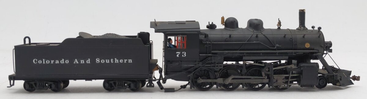 Bachmann HO Scale Custom Colorado & Southern Steam Locomotive & Tender w/DCC #73