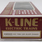 K-Line K90003 O Gauge K-Line Collectors Club Black Single Dome Tank Car EX/Box