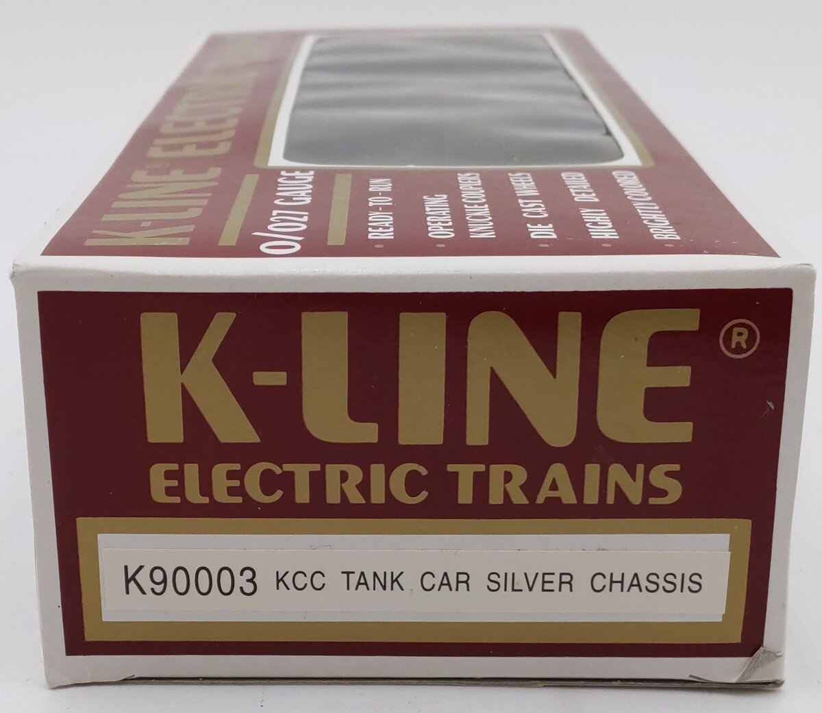 K-Line K90003 O Gauge K-Line Collectors Club Black Single Dome Tank Car EX/Box