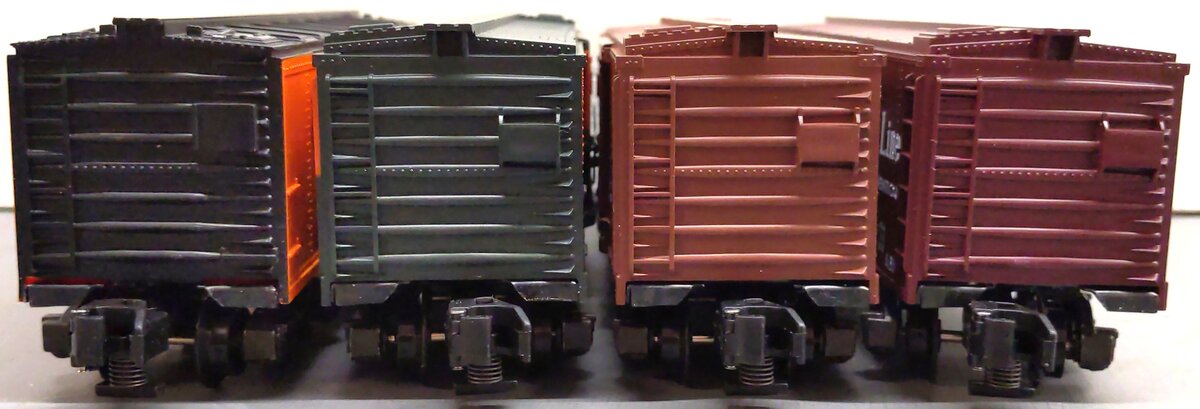 American Flyer S Assorted Freight Cars: 48300, 48200, 48205, 48328 [4] LN/Box