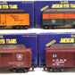 American Flyer S Assorted Freight Cars: 48300, 48200, 48205, 48328 [4] LN/Box