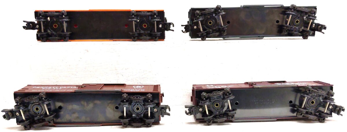 American Flyer S Assorted Freight Cars: 48300, 48200, 48205, 48328 [4] LN/Box