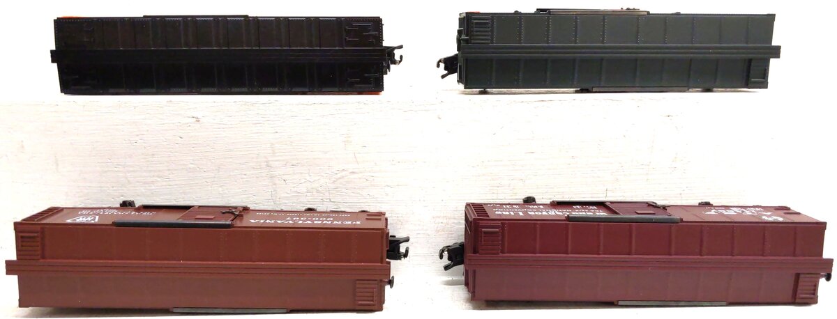 American Flyer S Assorted Freight Cars: 48300, 48200, 48205, 48328 [4] LN/Box