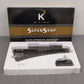 K-Line K-0775 O SuperSnap 72" Left Hand Remote Control Switch Turnout VG/Box