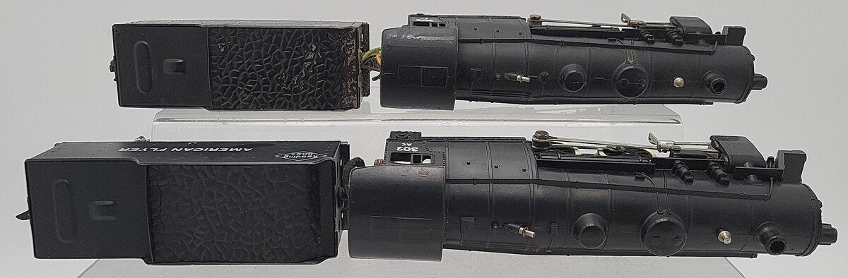 American Flyer 302AC Vintage S Reading 4-4-2 Atlantic Steam Loco & Tenders [2] VG