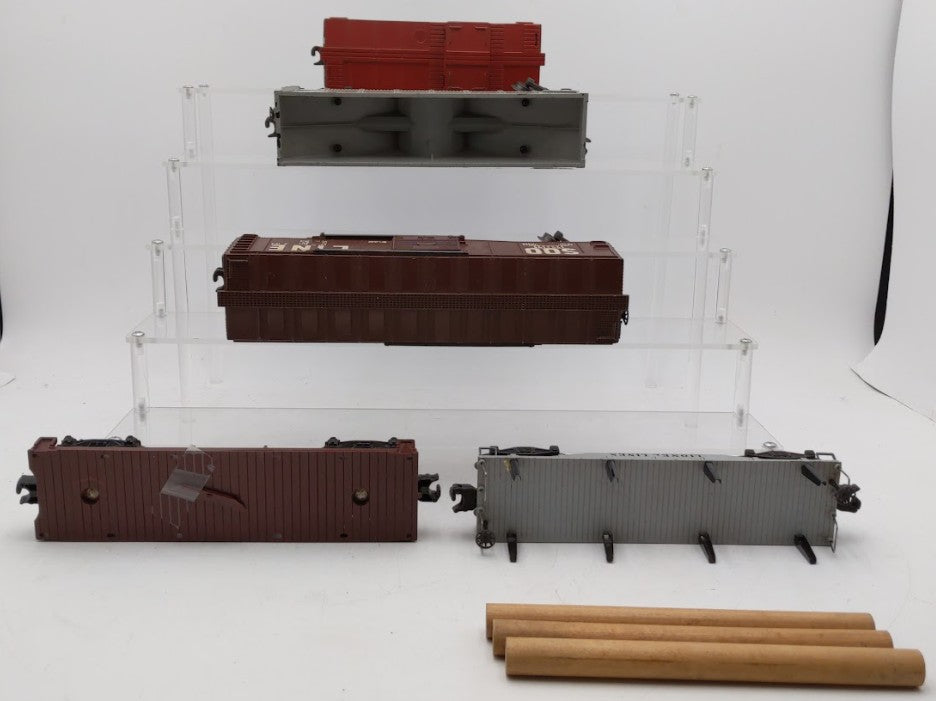Lionel 6456, 2411, 3494-625 & 6257 Vintage O Gauge Postwar Freight Cars [5]