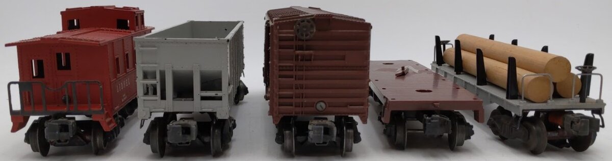 Lionel 6456, 2411, 3494-625 & 6257 Vintage O Gauge Postwar Freight Cars [5]