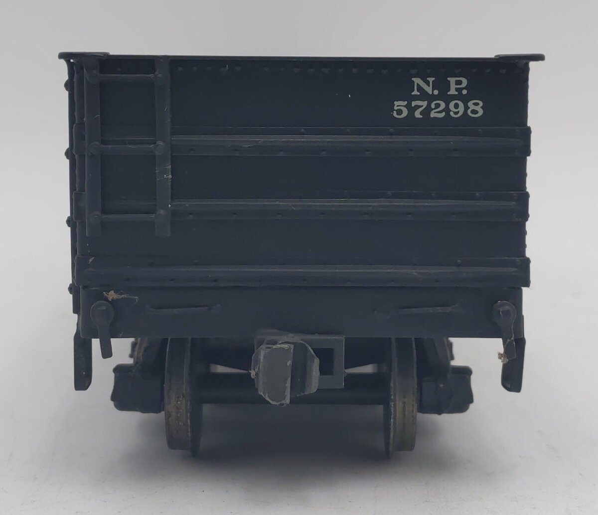 O Scale BRASS Northern Pacific Drop Bottom Gondola #57298 [2-Rail] EX