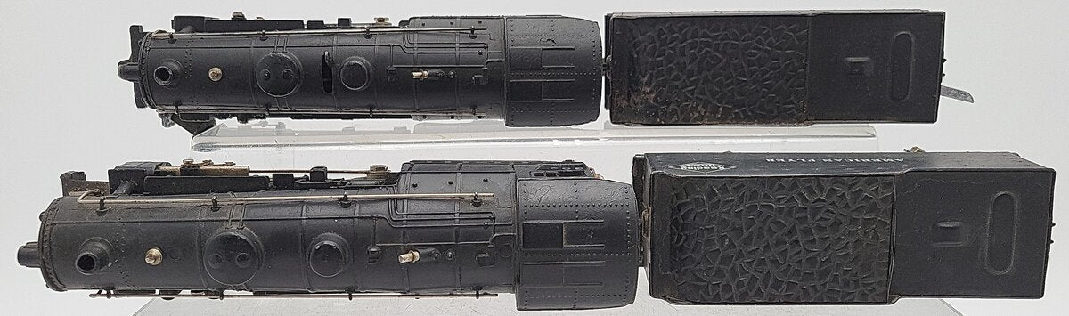 American Flyer Vintage S Reading 4-4-2 Atlantic Steam Locomotives & Tenders [2] VG