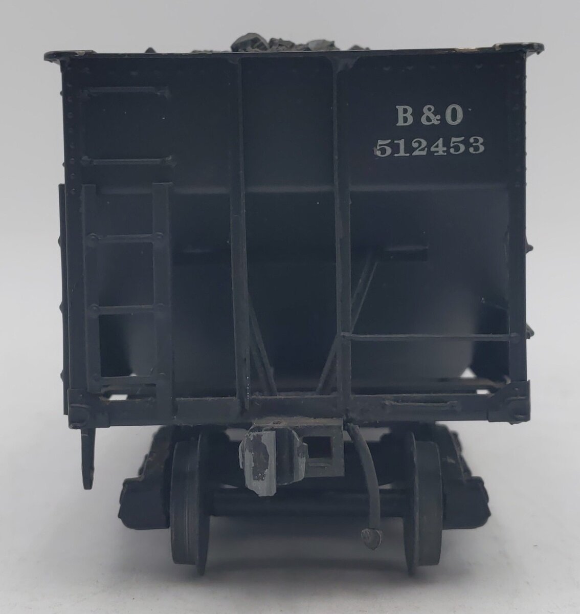 O Scale BRASS Baltimore & Ohio Hopper #512453 - Custom [2-Rail] VG