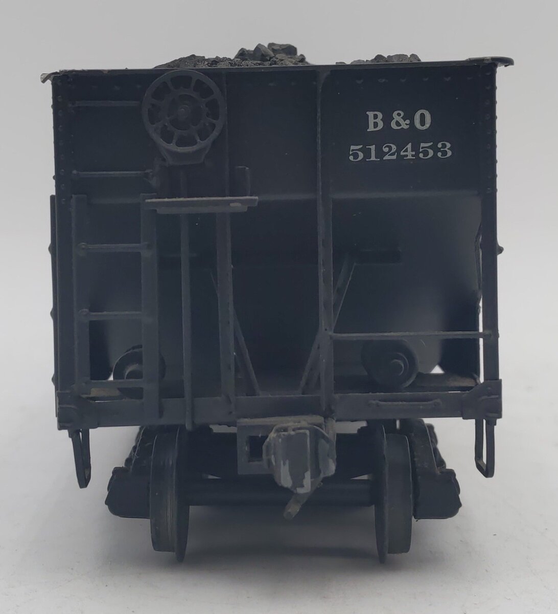 O Scale BRASS Baltimore & Ohio Hopper #512453 - Custom [2-Rail] VG