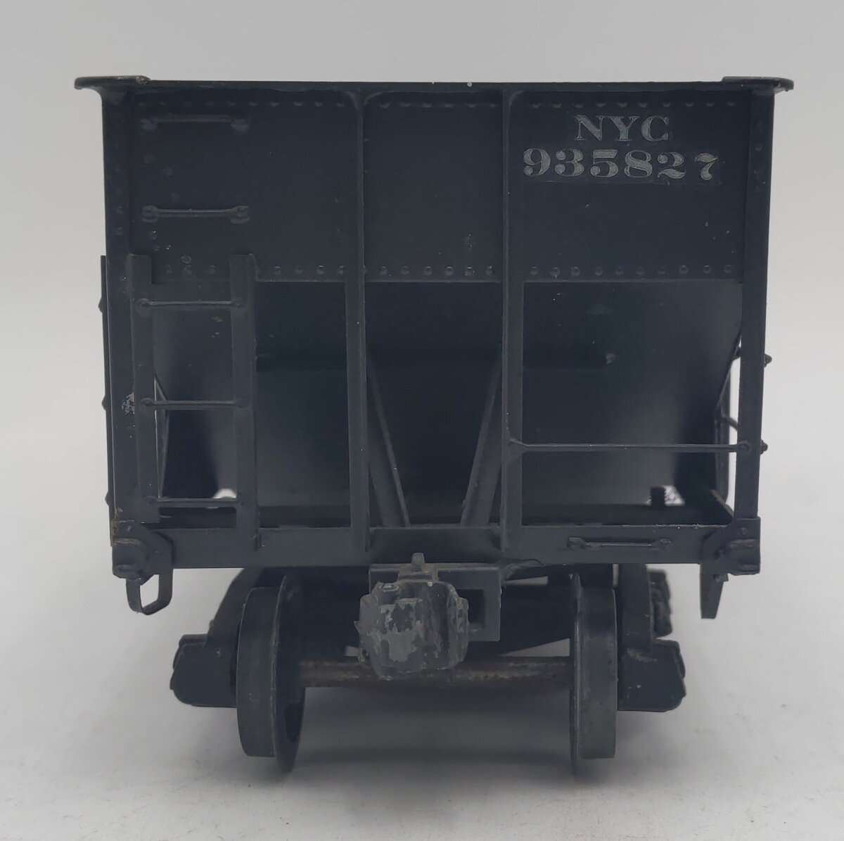 O Scale BRASS NYC Hopper #935827 - Painted [2-Rail] VG