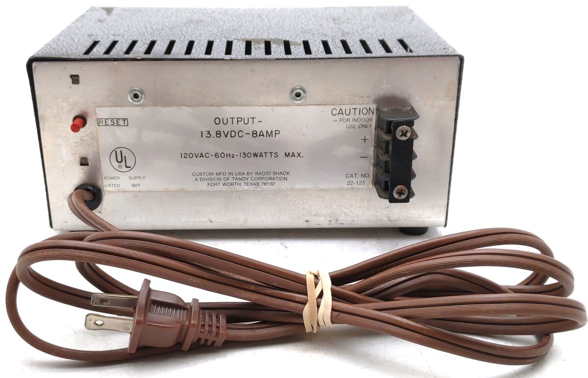 Micronta 12volt 8amp Power Supply EX