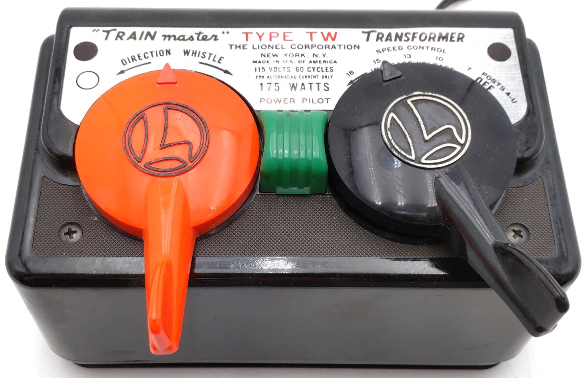 Lionel TW Vintage 175 Watt Vintage O Trainmaster Transformer VG