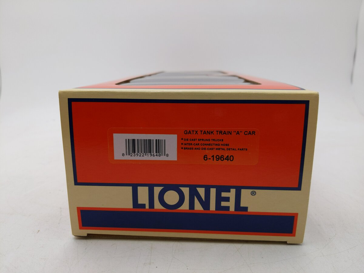 Lionel 6-19640 GATX TankTrain 
