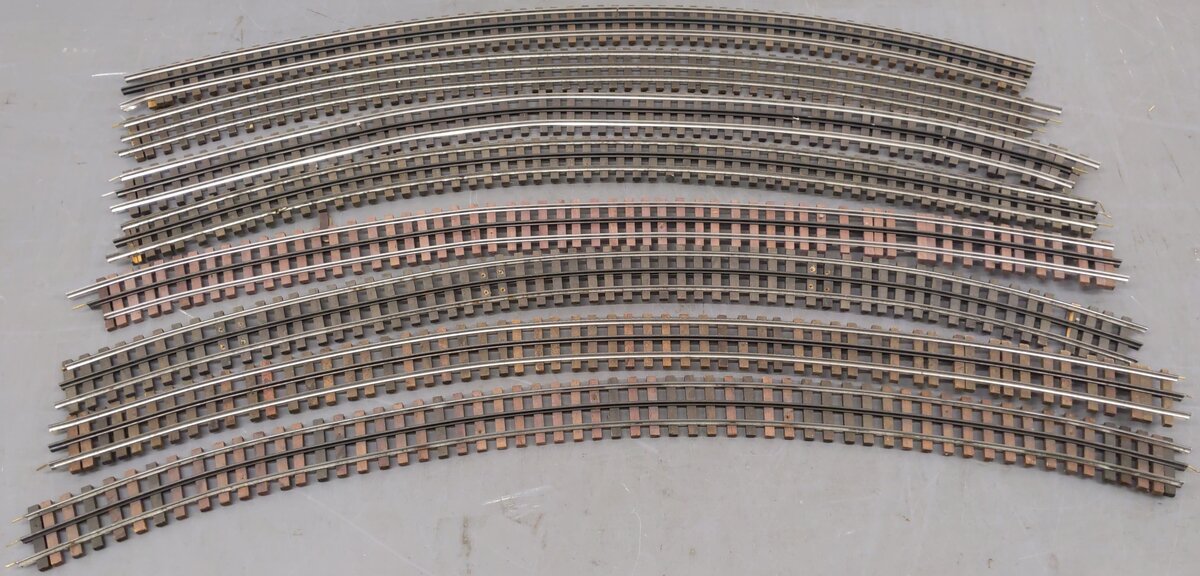 Ross Assorted O Gauge Curved Track Sections [8]