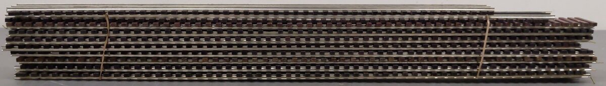 Assorted O Gauge Straight Track Sections [10]