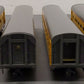 Lionel 6-39146 O Gauge Union Pacific Aluminum Passenger Car 4-pack LN/Box