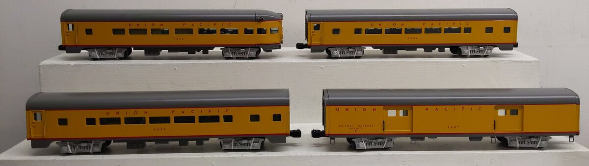 Lionel 6-39146 O Gauge Union Pacific Aluminum Passenger Car 4-pack LN/Box