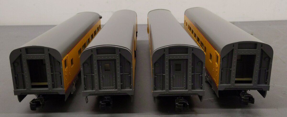 Lionel 6-39146 O Gauge Union Pacific Aluminum Passenger Car 4-pack LN/Box
