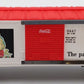 K-Line K6447 O Gauge Coca-Cola Historical Boxcar - Christmas Edition EX/Box
